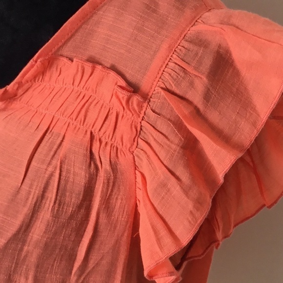 ☀️NWT☀️ Coral Colored Blouse, Size Small For Women - Picture 4 of 12